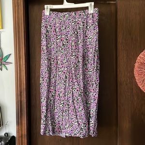 Motel rocks floral midi skirt